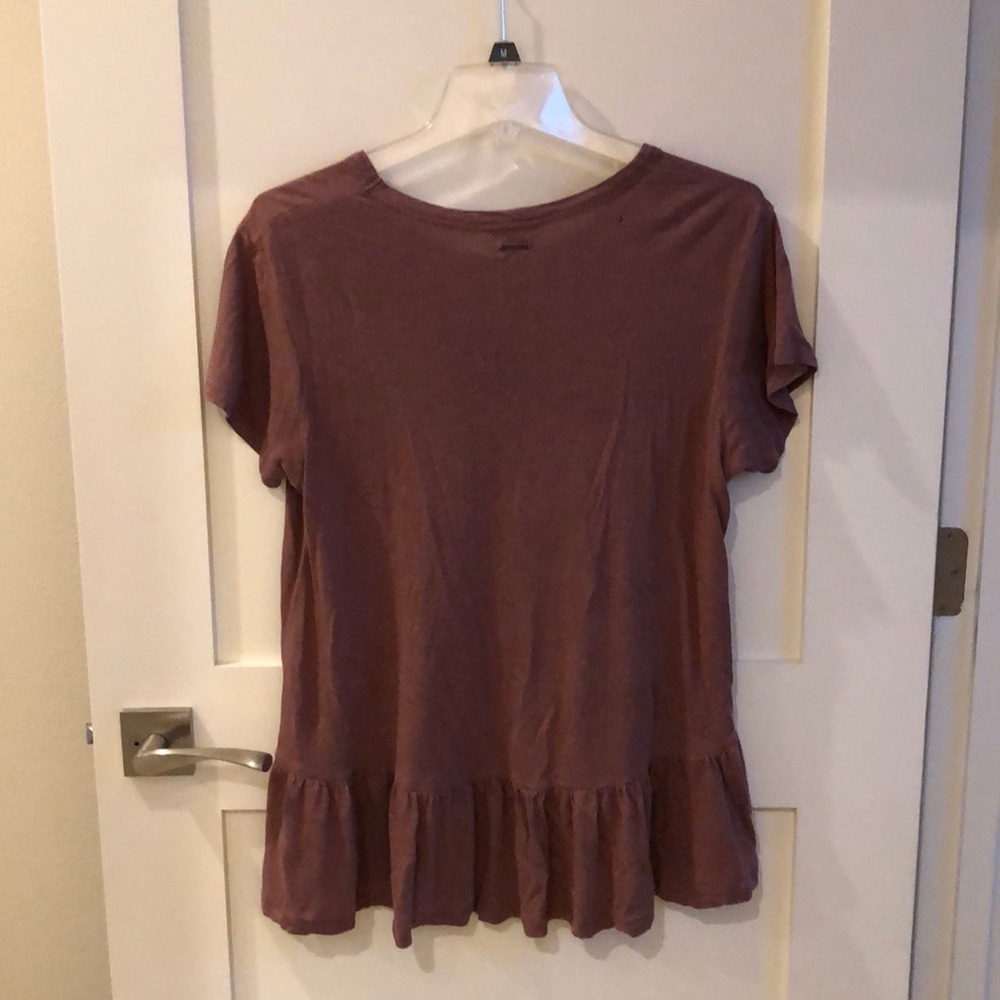 Calvin Klein Ruffle Shirt - Picture 2 of 2